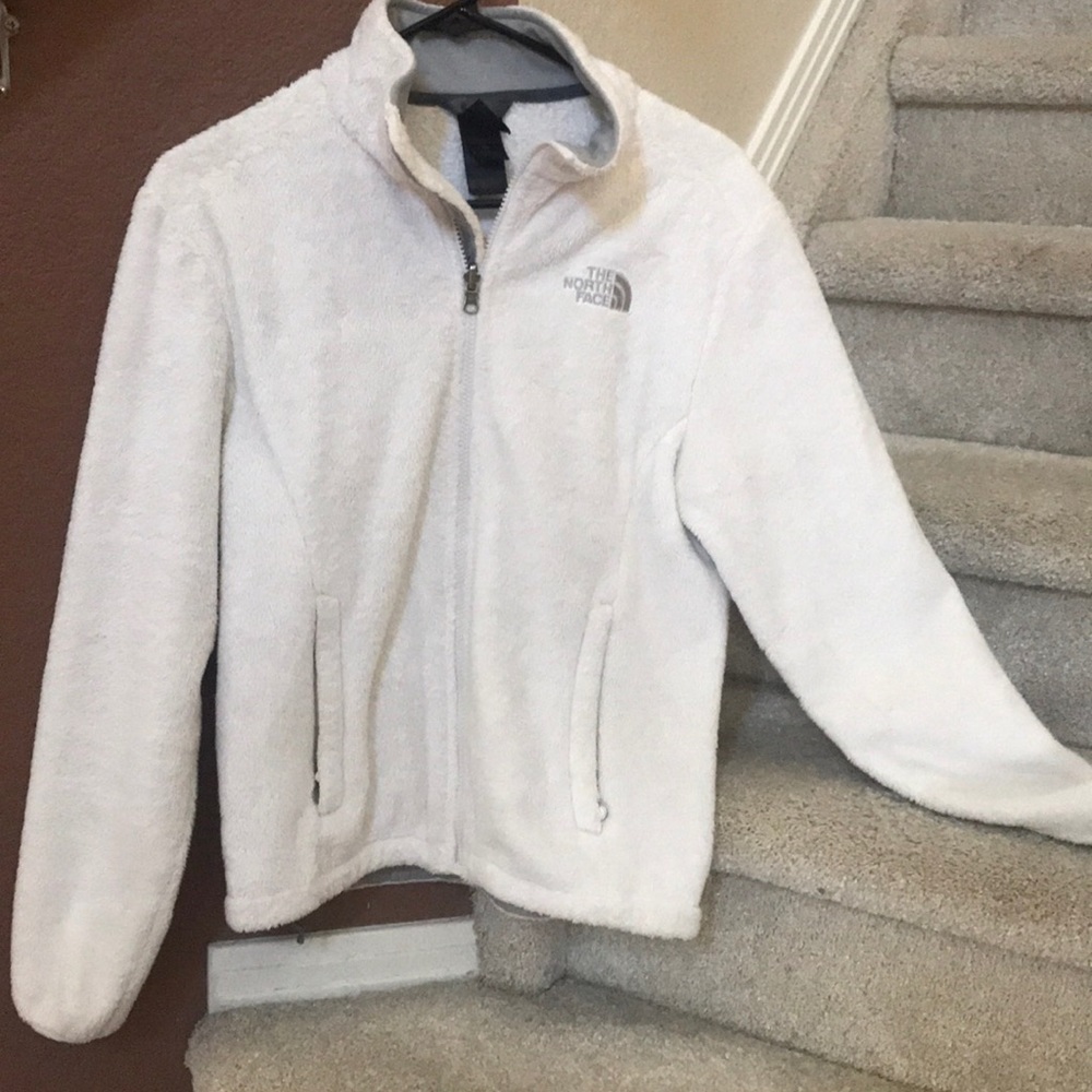 White North Face jacket